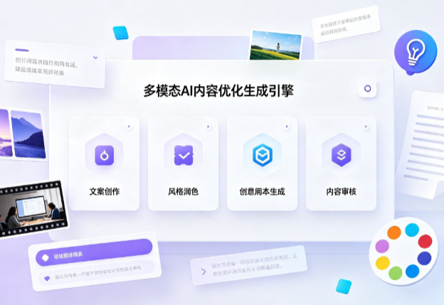 沙依巴克区AI智能内容优化创新 多模态生成技术丰富数字内容创作生态